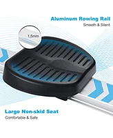 Costway Magnetic Rowing Machine, Folding Rower with Lcd Display