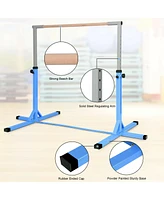 Costway Adjustable Steel Horizontal Training Bar Gymnastics