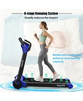 Costway 2.25HP Folding Electric Motorized Treadmill With Speaker