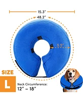 Bencmate - Protective Inflatable Pet Collar: Ergonomic, Soft