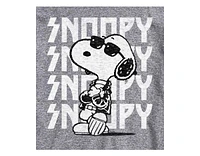 Hybrid Apparel Snoopy Rock Name Repeat Men's Short Sleeve Tee