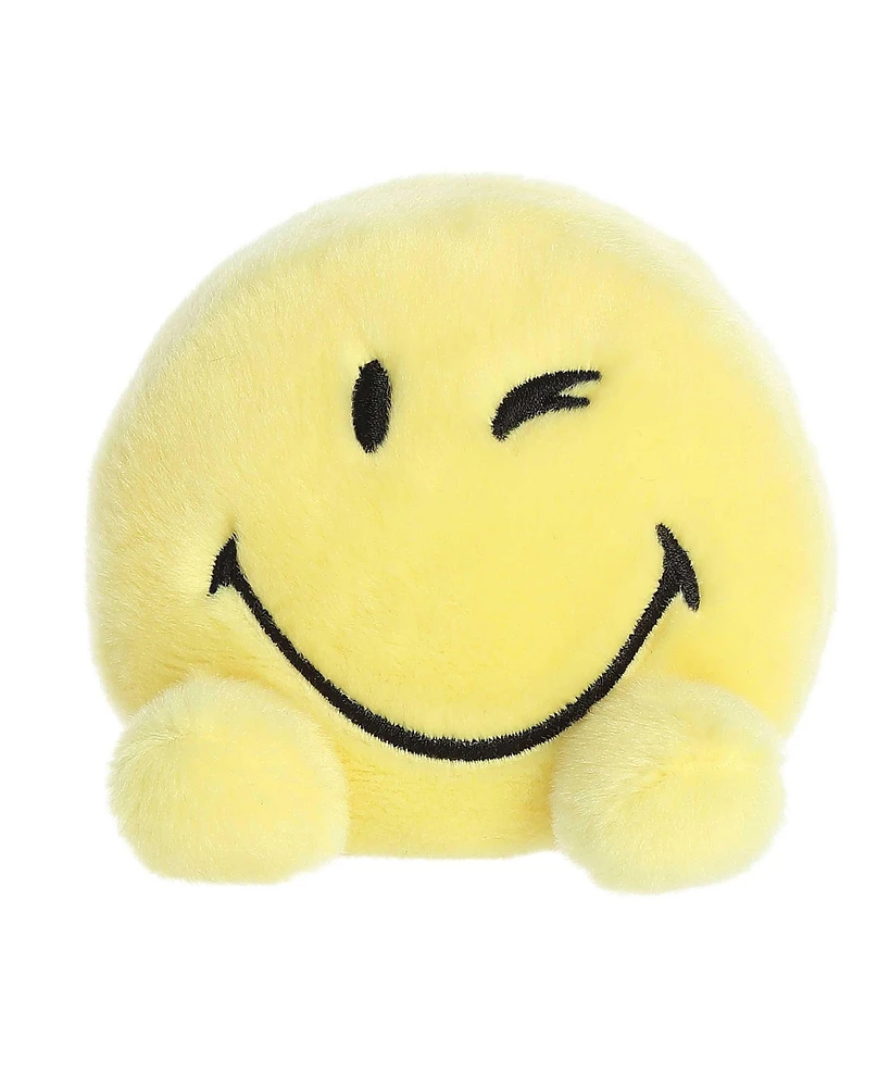 Aurora Mini Palm Pals Wink Smileyworld Vibrant Plush Toy Yellow 4"