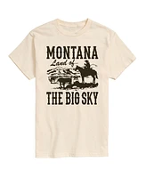 Hybrid Apparel Montana Land of Big Sky Men's Short Sleeve Tee