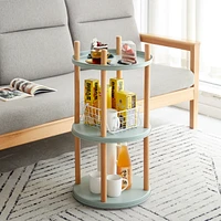 Streamdale Furniture 360 Rotating Bookshelf with Large Storage Space