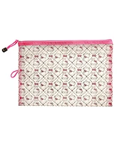 Hello Kitty Sanrio Quilt Pattern 3 Pack Travel Pouch Set