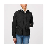 Bernardo Women's Short Hooded Rain Jacket