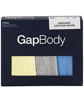 GapBody Women's 3-Pk Bikini Underwear GPW00274