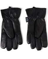 Alpine Swiss Mens Touch Screen Gloves Leather Thermal Lined Phone Texting