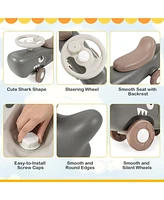 Inolait Convertible Rocking Horse and Sliding Car with Detachable Balance Board