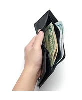 Alpine Swiss Rfid Mens Wallet Deluxe Capacity Trifold With Divided Bill Section