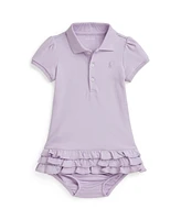 Polo Ralph Lauren Baby Girls Ruffled Short Sleeves Dress