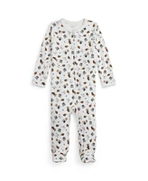 Polo Ralph Lauren Baby Boys Bear Cotton Footed Zip Coverall