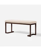 Pelican Bench - Pearl White