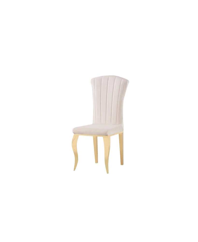 Simplie Fun Dining Chairs White