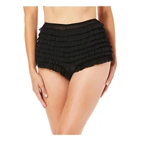 Amoureuse Women's Nylon Mesh Rumba Boy Short