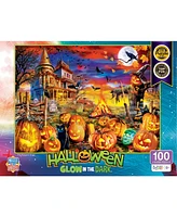 Masterpieces Halloween Glow in the Dark - The Pumpkin King 100 Piece Puzzle