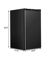 Sugift 3.2 cu. ft. Mini Dorm Compact Refrigerator