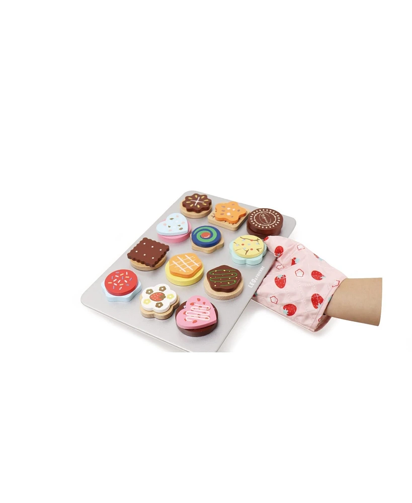 Leo & Friends Wooden Cookie Baking Set - Assorted pre