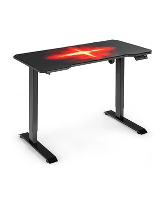 Slickblue Electric Standing Gaming Desk with Height Adjustable Splice Board