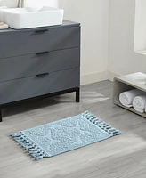 Jean Pierre New York Ricardo Fringe Cotton 2-Pc. Bath Rug Set
