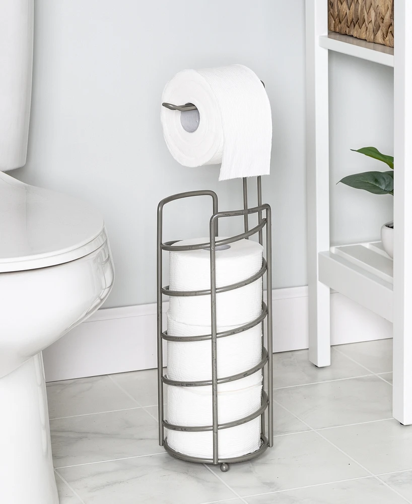 Honey Can Do Steel Toilet paper holder with Pole