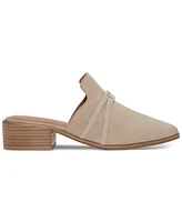 Lucky Brand Women's Marisole Braided Block-Heel Clog Mules