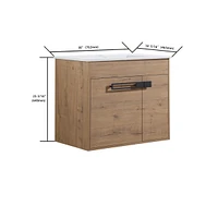 30 Inch Bathroom Vanity With Sink, Freestanding Bathroom Vanity Or Floating Is Optional Conversion