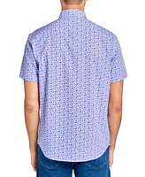 Society of Threads Men's Micro-Floral Shirt