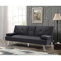 Streamdale Furniture Sofa BedSofaLie Function Sofa:Foldable Sofa Bed