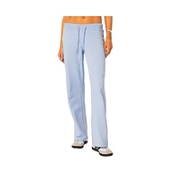 Edikted Women's Quinn Straight Leg Sweatpants