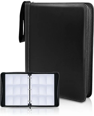 Clovercat 9 Pocket Waterproof Trading Card Binder: 720 Double Sided Album