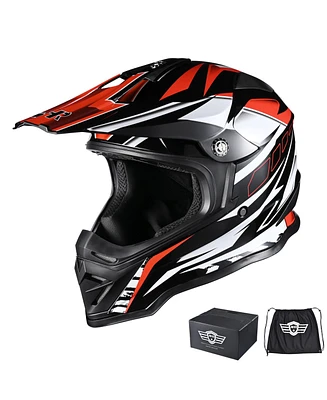 Ahr H-VEN25 Full Face Helmet Dot Adult Outdoor Motocross Off-Road Dirt Bike Xxl