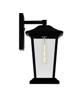 Cwi Lighting 15.3" Metal Leawood 1 Light Outdoor Wall Light