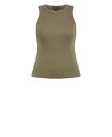 City Chic Women's Talia Rib Tank