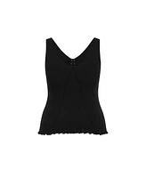 City Chic Women's Sammie V-neck Top