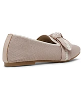 Anne Klein Women's Teryn Knit Knotted Bow Loafers