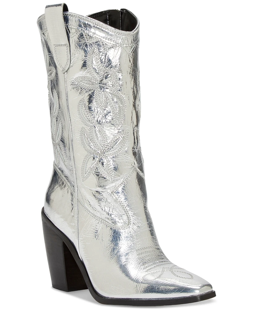 Vince Camuto Women's Alisah Mid-Calf Cowboy Boots