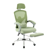 Streamdale Furniture Mesh High Back Ergonomic Office Chair Lumbar Support Pillow Computer Desk Chair