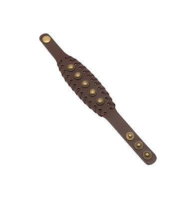 Sohi Women's Studded Leather Bracelet