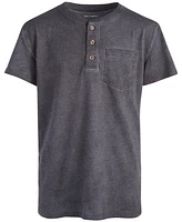 Epic Threads Big Boys Solid Washed Henley T-Shirt, Created for Macy's