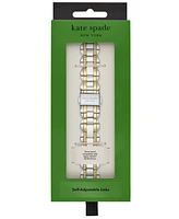 kate spade new york Pave Glitz Two-Hand Two-Tone Stainless Steel Bracelet Band for Apple Watch, 38mm, 40mm, 41mm