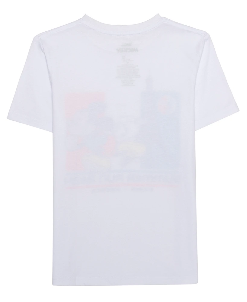 Mickey Mouse Big Boys Short Sleeve Graphic T-shirt