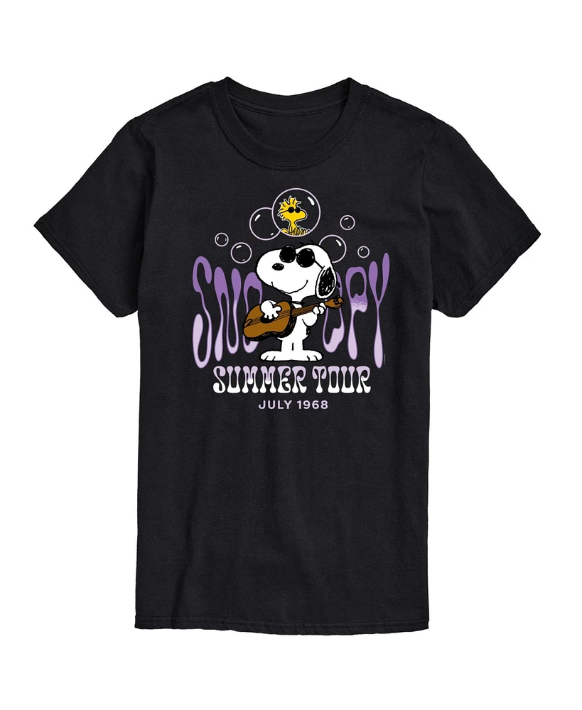 Hybrid Apparel Snoopy Summer Tour Men's Short Sleeve Tee