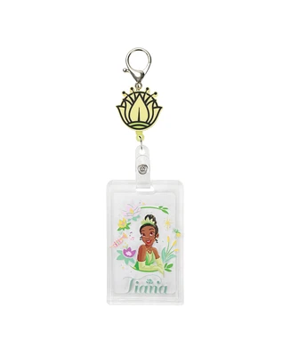 Disney Princess Tiana Retractable Lanyard With Id Sleeve