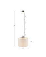 Pacific Metal Pendant With Drum Shade