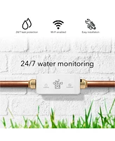 Wasserstein Aqua Pal Smart Leak Detector - Smart Water Sensor to Protect Your Home from Leaks (White, 1 Pack)