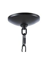 Brighton 6-Light Farmhouse Metal Chandelier