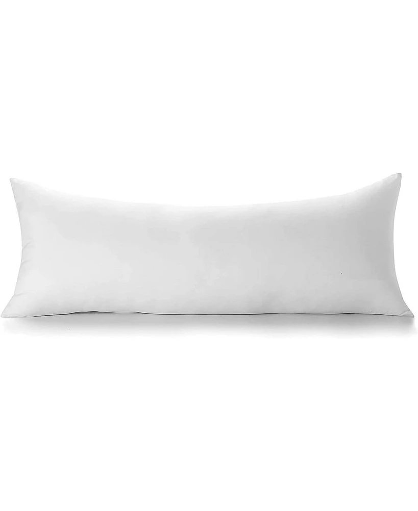 East Coast Bedding 50% Down, Feather Body Pillow 20x72 Inches, Pack of 1