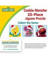 Masterpieces Sesame Street Holiday - Cookie Monster 25 Piece Puzzle