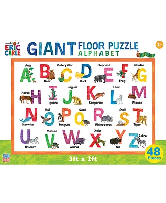 MasterPieces Puzzles MasterPieces World of Eric Carle Alphabet 48 Piece Floor Jigsaw Puzzle